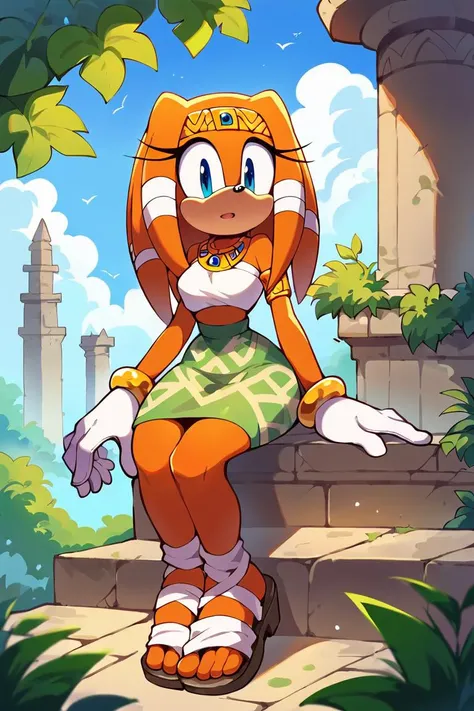 Tikal The Echidna (SDXL) - Sonic The Hedgehog