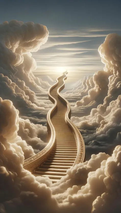 Grand Spiraling Staircase