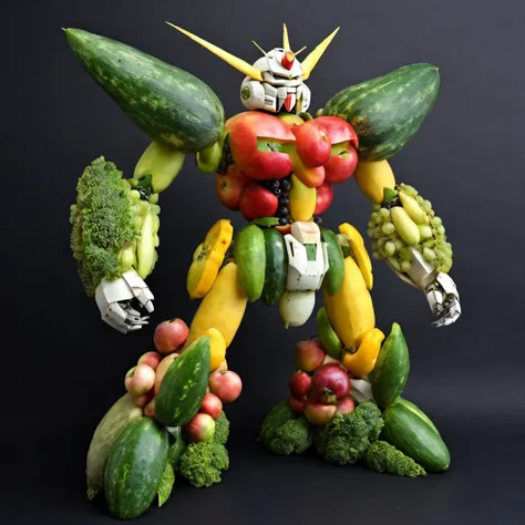 Made from fruits. SDXL