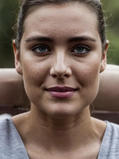 2/3 body view, professional, zoomed out, wide angle, FBI Agent, sitting on a park bench, detailed face, detailed skin with pores, photography, hq, photorealistic, epiCRealism <lora:more_details:1>  <lora:Megan_Boone:0.75>