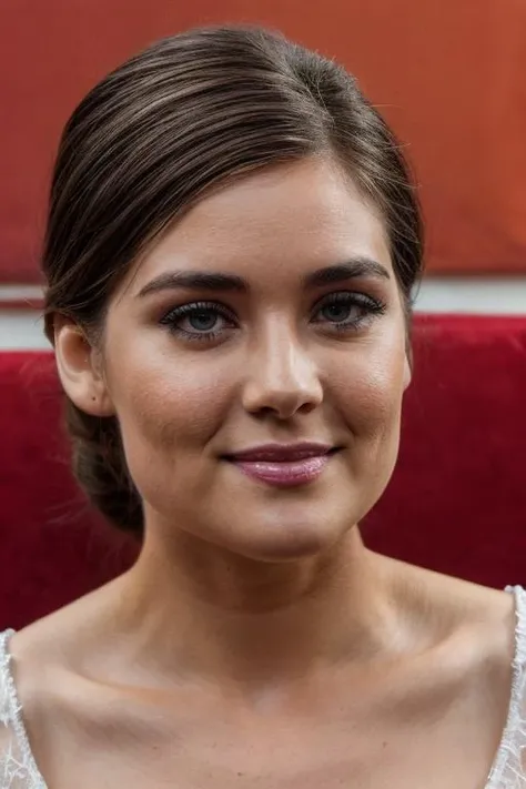 professional, zoomed out, wide angle, wearing wedding dress, sitting on a couch playing video games, detailed face, detailed skin with pores, photography, hq, photorealistic, epiCRealism <lora:more_details:1>  <lora:Megan_Boone:0.75>