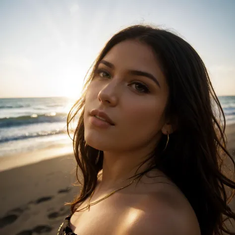 <lora:@mbreV_962:1> @mbrev,, perfect, portrait , hyper detailed, amazing background, highly defined details 32k UHD, lifelike photo, strapless sundress on a beach, realistic, sunlight, beautiful composition, sharp focus, high detailed face, smooth, symmetr...