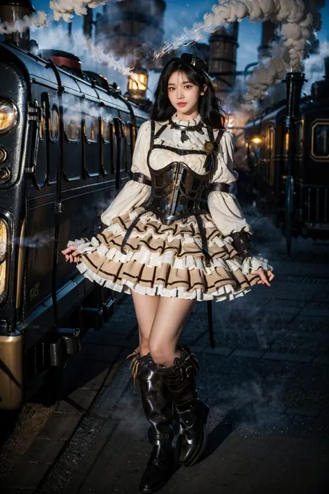 [Realistic] Steampunk style dress | 蒸汽朋克风裙子