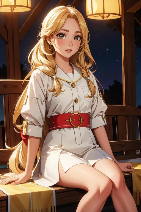 1girl, Illuminated Textile [Golden Retriever|Treehouse]