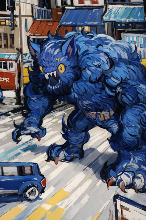 Van Gogh style(anime)