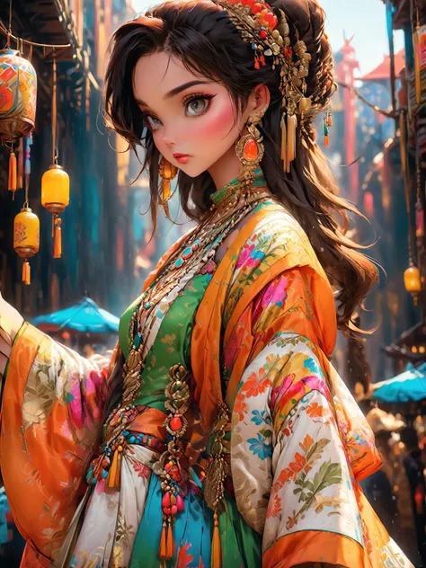 concept art masterpiece,best quality,cinematic lighting,natural shadow,highest detail,detailed background,depth of field,insane details,subsurface scattering,dynamic angle,
girl,high-fashion style,designer clothing,runway-inspired looks,luxurious fabrics,s...