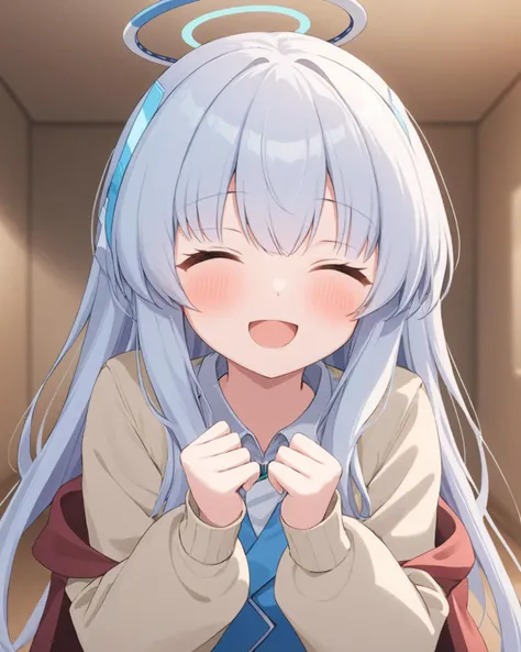 noa (blue archive),1girl, one_eye_closed, halo, solo, smile, blush, open_mouth, looking_at_viewer, long_sleeves, blurry_background, v, upper_teeth_only, indoors, sleeves_past_wrists, ;d
<lora:noa_(blue_archive)_image594_2023-11-18_spv-000040:1>. gorgeous,k...