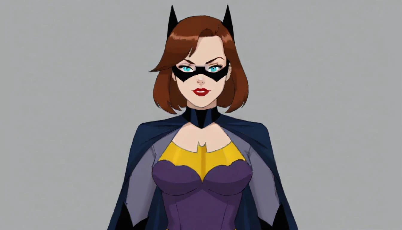 cartoon paige matthews cosplaying as cartoon batman