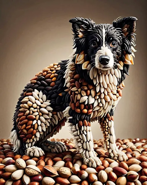 Border Collie, <lora:Nuts__Seeds_Style_SDXL:1> ais-nutz