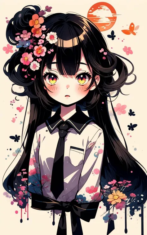 /imagine in kawaii style
black hair, (mature female), 1girl, upper body, ((solo)), 26yo adult.looking at viewer, school uniform, long straight hair
<lora:Calligraphy-ink-style-darquelilly-v1:1> calligraphyinkstyle