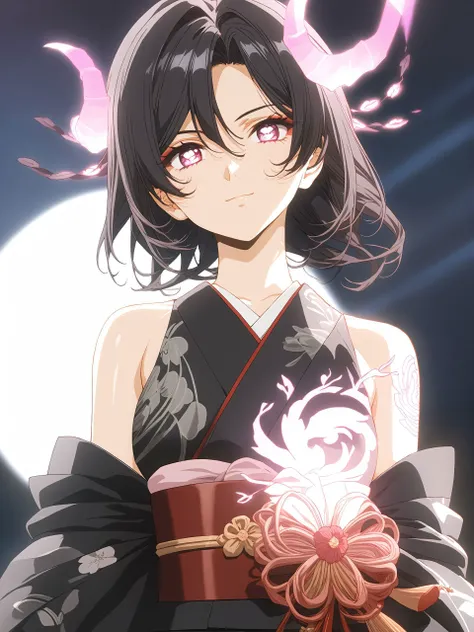 score_9,score_8_up,score_7_up,score_6_up,source_anime, <lora:Urushihara Satoshi_XL_V2:0.6>, shiny, shiny skin, <lora:naip:0.8>,
Japanese teenage girl, hutao from genshin impact, floral kimono, exposed shoulders, beautiful face, glowing eyes, white demon ho...