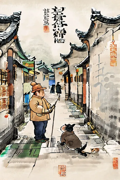 Chinese painting style