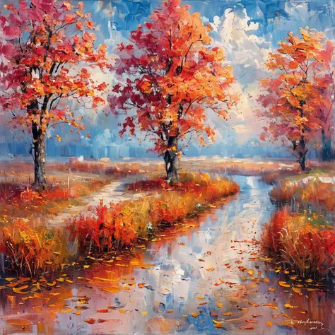 score_9, score_8_up, score_7_up,    <lora:arsmjimpressionism:0.8> impressionism, arsmjstylepony a colorful autumn forest, with a...