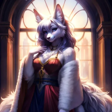 anthro furry female,<lora:hairdetailer:0.2>,  <lora:add_detail:0.3>, fluffy, two tone hair, <lora:zoom_slider_v1:-1.5>,, masterpiece, best quality, ultra high res, beautiful, visually stunning,, masterpiece, best quality, ultra high res, beautiful, visuall...