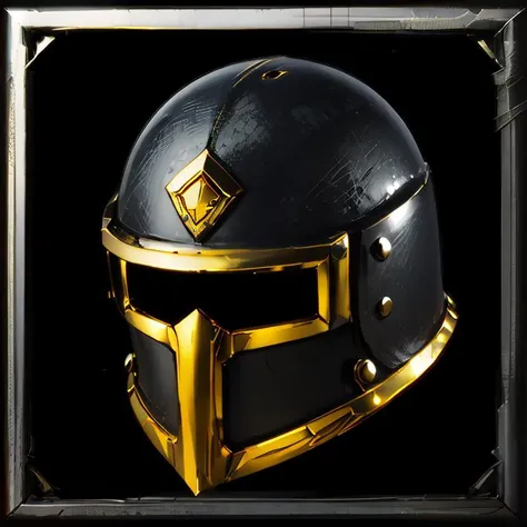 best quality,high quality,wowicon of steel helmet with golden trim and decorations, border  <lora:sxz-wowicons-v2-new:0.8>,sharp focus