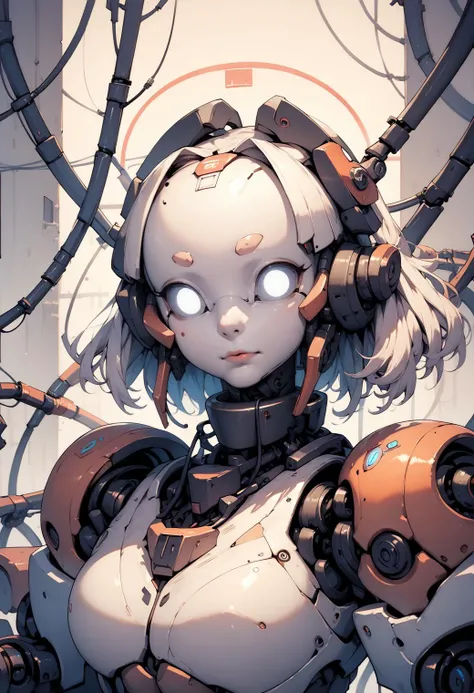 score_9, score_8_up, score_7_up, score_6_up, score_5_up, score_4_up, 1girl, robot girl, wires, hoses, mechanical, white eyes, portrait, 
<lora:Astraali_MOGU_PONY:0.8>