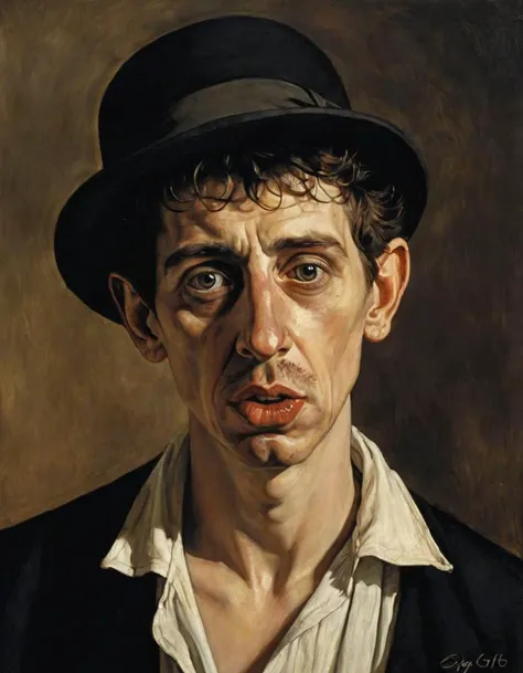 The Pogues, gaping mouths, exaggerated expressions, Caravaggio, (hyperrealistic facial features:1.3)