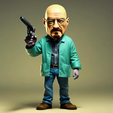 modisn disney, walter white, breaking bad, masterpiece, cool image