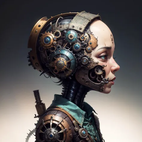 <lora:steampunkai:1> steampunkai, artificial intelligence