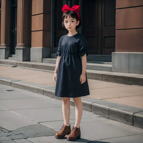 <lora:Kiki003:0.5>,<lora:add_detail:0.8>,<lora:boldline:-0.8>,<lora:noline:0.3>,
Kiki,1girl,
hair bow,
black dress,
brown footwear,
full body,standing,city,