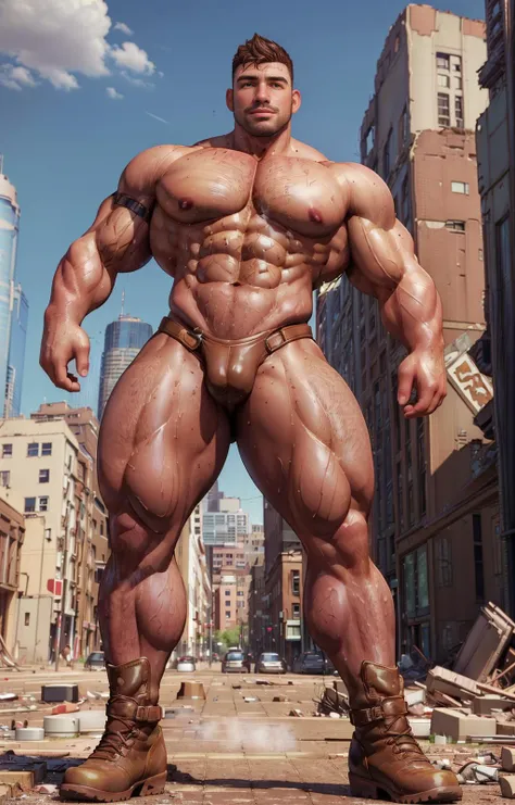 Muscled Bara male