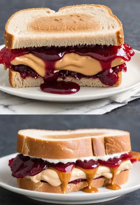 how to make a peanut butter and jelly sandwich