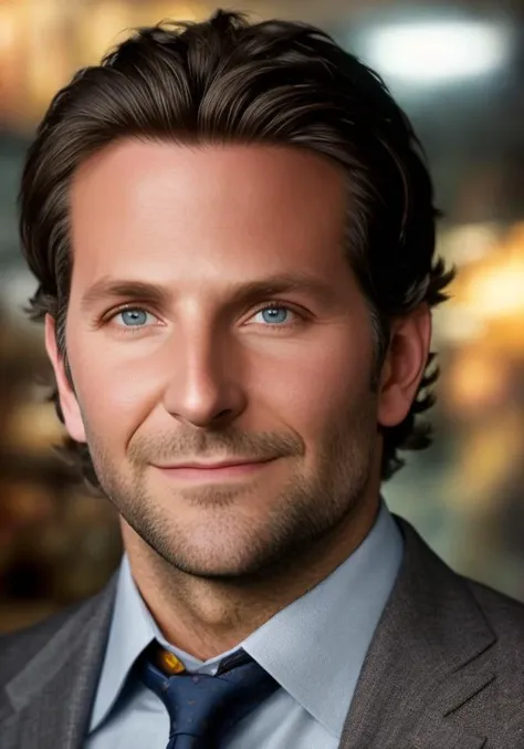 bradley cooper <lora:Bradley Cooper:0.7>,  (sharp focus:1.2), (FULLbody:1.3) photo, attractive young man, (handsome face:1.1), detailed eyes, (strong jawline:0.85), (toned body:1.2), (dark hair:1.2), wearing (superman suits:1.2) at a (shop:1.2). (moody lig...