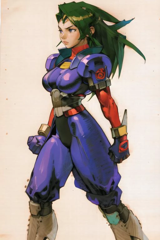 1girl, mvc2,  <lora:MvC2:1>