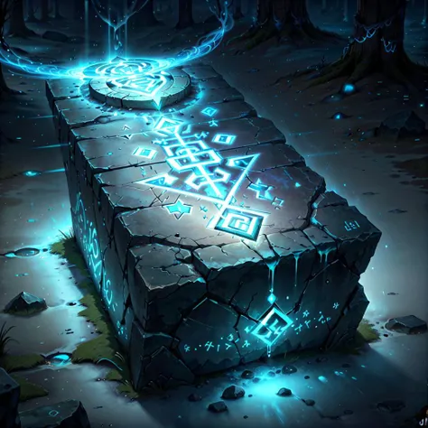 <lora:GlowingRunesAI:.8>, GlowingRunesAI runestone