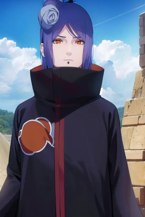 konan, <lora:konanv2-lora-nochekaiser:0.75>, <lyco:konanv2-lyco-nochekaiser:0.75>,
konan, short hair, hair ornament, blue hair, ...