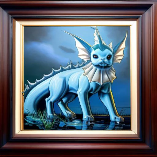 vaporeon, detailed, masterpiece, nsfw