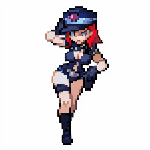 sexy police ,
simple background   <lora:pksp_trainer_V1:0.9>