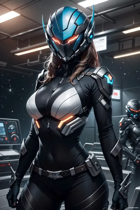 best quality,masterpiece,highres,original,extremely detailed wallpaper,perfect lighting,extremely detailed CG,blurry background,standing,1girl,
<lora:sav_magic_2.0:0.8>,SpaceKnights,helmet,