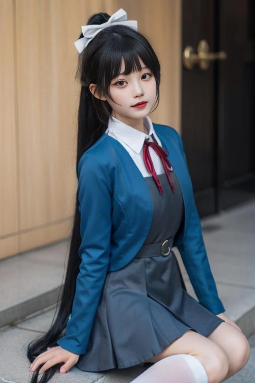 叶月恋 Hazuki Ren はづき れん 普通科 长袖校服