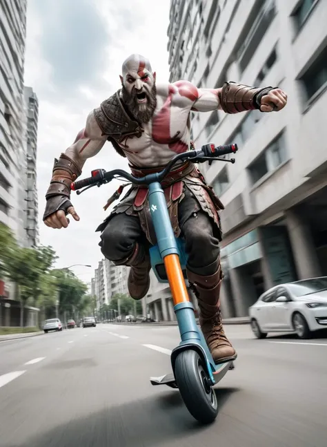 Kratos - God of War - SDXL