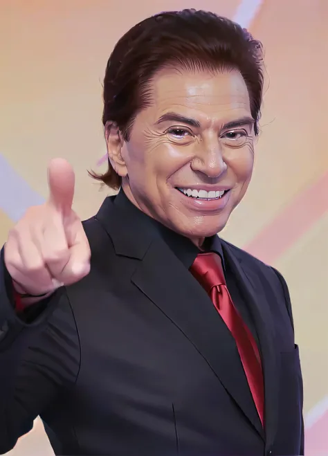 (SFW,8k, RAW photo, best quality, masterpiece:1.2),(realistic, photo-realistic:1.37), 1 mature man,silvio-3000,(((upper body, suit,smile,pointing at camera))) <hypernet:silvio-3000:1>