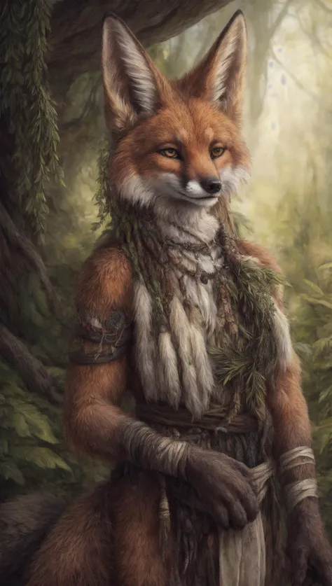 <lora:DarkNatasha:0.25>,darknatasha,detailed background,detailed eyes,detailed face,anthro,clothing,tribal bandage,shaman,grinds herbs,fox,bundles of herbs, detailed fur,realistic fur,real,realistic,high quality, detailed, <lora:add_detail:0.75>