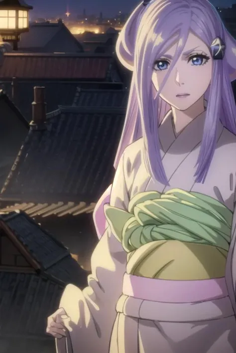 sodenoshirayuki, <lora:sodenoshirayuki-lora-nochekaiser:1>,
sode no shirayuki, long hair, blue eyes, hair ornament, purple hair, flower, hair flower, light purple hair,
BREAK japanese clothes, kimono, sash, obi,
BREAK outdoors,
BREAK looking at viewer, (co...
