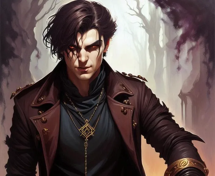 (oil painting, painterly) dynamic from front, by  (Andreas Zafiratos and Atey Ghailan)
a Bumbling Statuesque male Vampire Cleric of Tempest, Chalice, Rosary Dark brown hair, Manipulating lightning in Malevolent Mines, fantasy character, intricate::
grunge ...