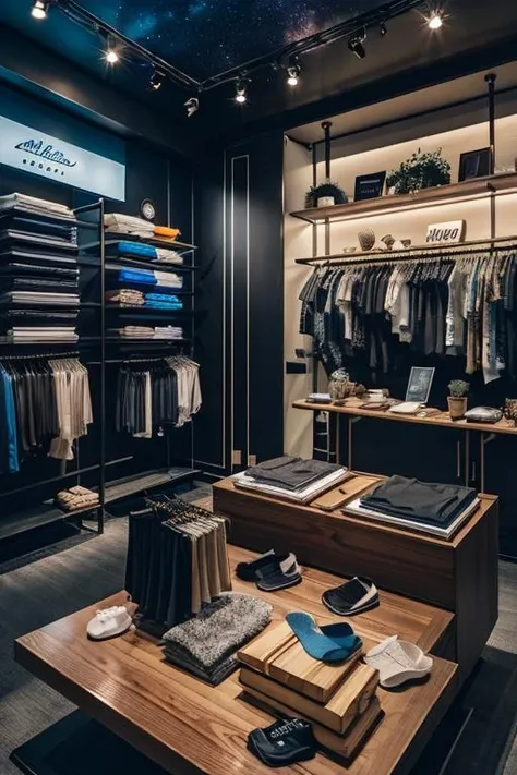 Clothing Store Interior Concept