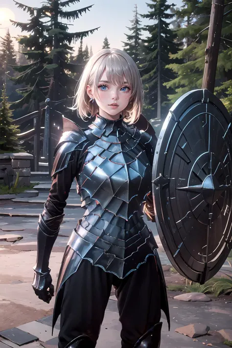 (masterpiece:1.4), (best quality:1.4),
1girl, adult, 21 years old, mature female
armor, knight, outdoors, forest, (shield:1.3) <lora:DS2-knight_v4_e2_custom [armor, knight] [helmet]