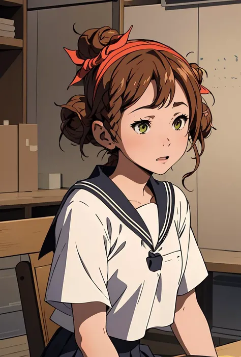 (masterpiece, best quality), 1girl,    <lora:ChamMisakiSawakiguchi:0.8> MisakiSawakiguchi, hair bun, braid, hairband, MisakiSawakiguchi, hair bun, braid, hairband, serafuku, white shirt, black skirt