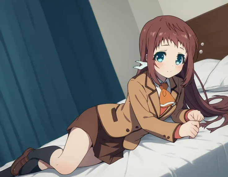 score_9, score_8_up, score_7_up, source_anime,
manakamukaido, <lora:manaka-mukaido-s1-ponyxl-lora-nochekaiser:1>,
manaka mukaido, long hair, blue eyes, brown hair,
skirt, school uniform, socks, blazer, neckerchief, long sleeves, brown skirt, brown blazer,
...