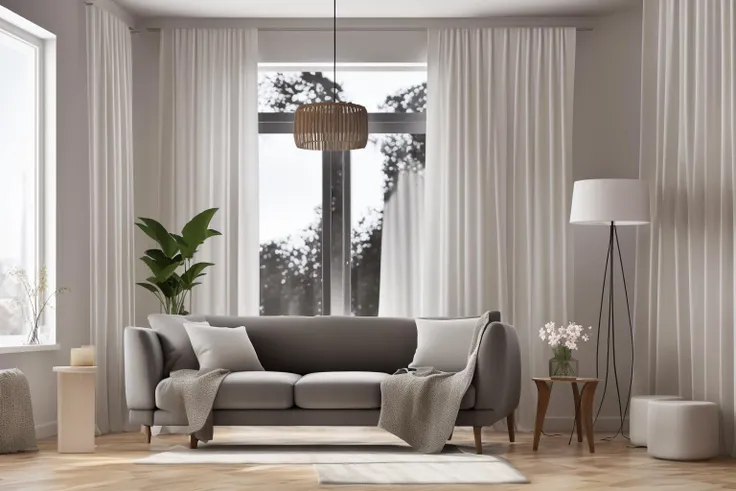 interior, a living room with a couch, chair, table and windows with curtains on them and a chandelier hanging from the ceiling, Enguerrand Quarton, vray render, a digital rendering, photorealism
interior, flower, indoors, tree, no humans, window, chair, ta...