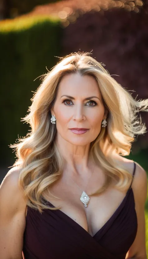 a woman in a black dress posing for a photo