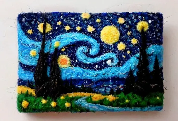 Van Goghs Starry Night, pamfelt