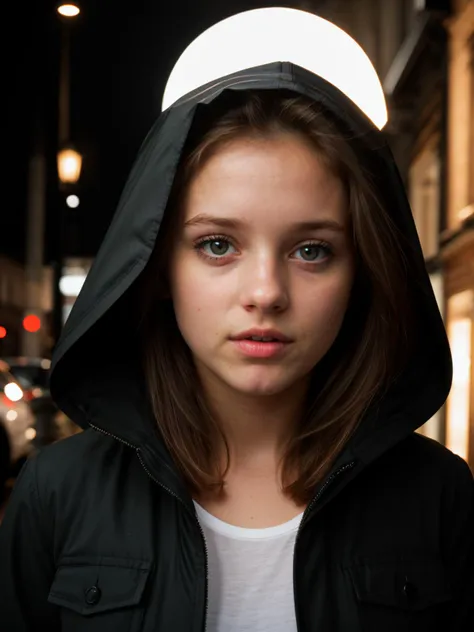 raw photograph, tv_lara_mycroft_mxai
break
, happy expression, wearing a raincoat, walking through a rainy london street, walkin...