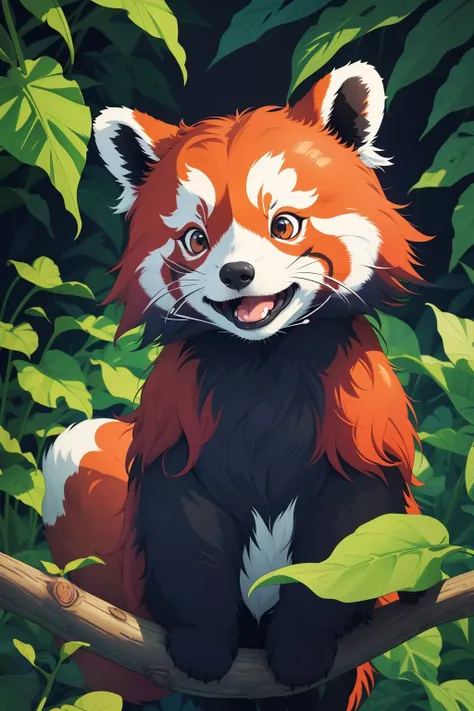red panda, (masterpiece, best quality, high quality, highres, ultra-detailed),