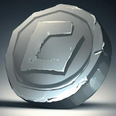 ((masterpiece,best quality)), absurdres, <lora:FantasyIcons_Coins:0.8>, silver coin,