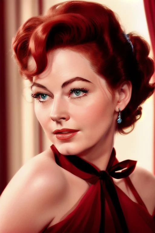 <lora:envybetterhandsLocon_alpha3:1> , movie still, vintage movie, crisp photo of a redhead,  avGdnr, colorized